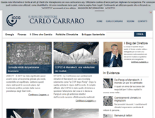 Tablet Screenshot of carlocarraro.org